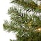 4ft. Pre-Lit Montclair Spruce Entrance Artificial Christmas Tree with Clear Lights